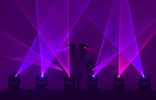 RGB Animation Laser Moving Head Light