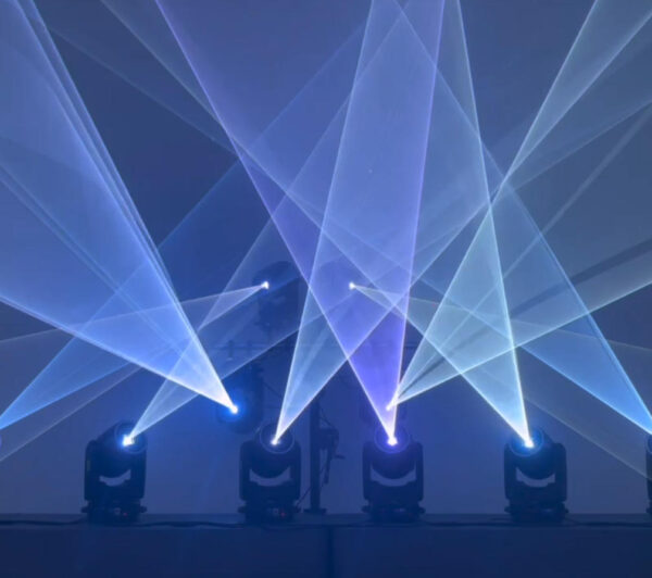 10W RGB Animation Laser Moving Head Light
