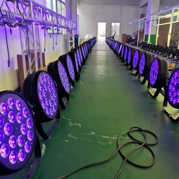 flat par light 18 leds