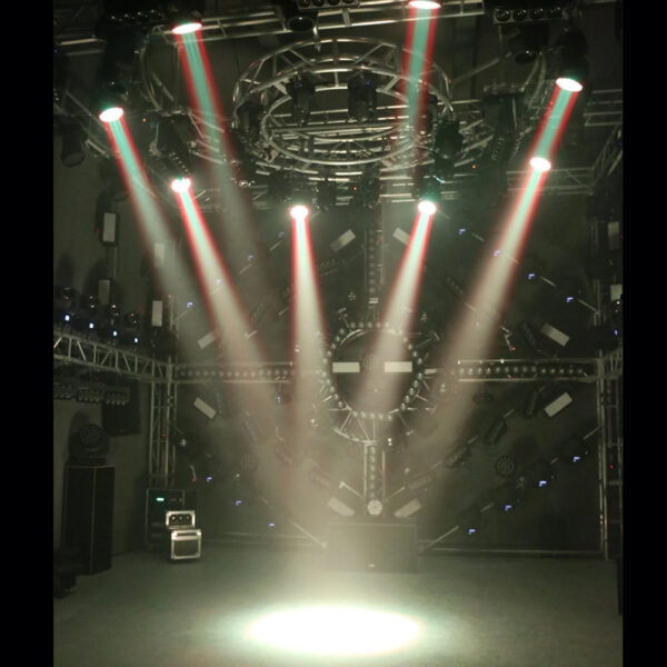19x15W LED Zoom Wash Moving Head Light