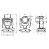 Waterproof 380W Beam Light