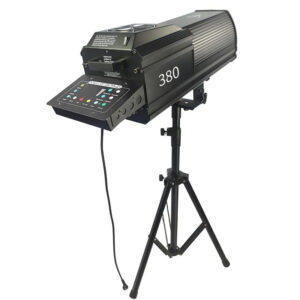 380w manual point control follow spot light