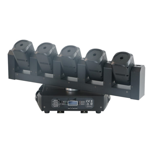 5pcs moving head RGB laser light