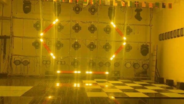 7×40W LED Retro Bar Strobe Light