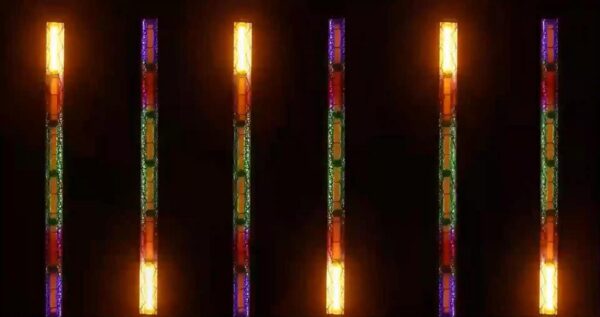 6x60W LED Retro Bar Light