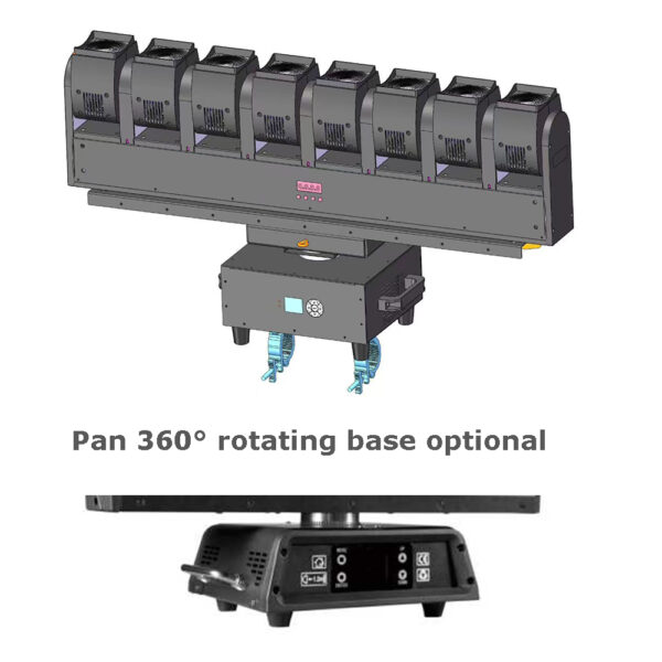 RGBW LED Moving Head Bar Light