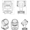 Bee Eye Matrix Moving Head Light 7×60W
