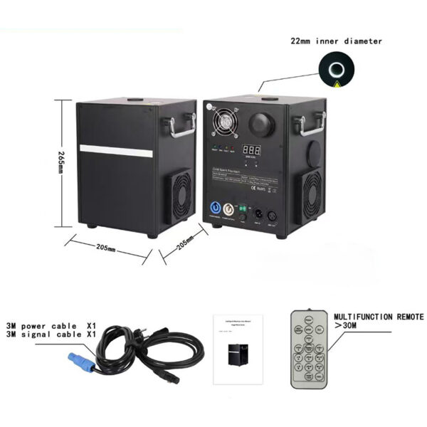 650w Firework Sparkular Machine