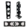 IP65 Modular RGBWA Blinder Stage Light