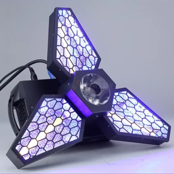 Infinite Rotation Three-leaf Retro Light