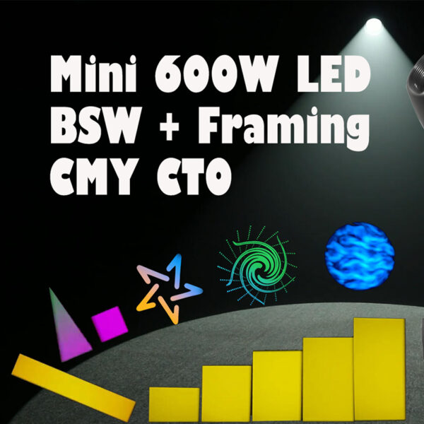 600W 4in1 Framing Moving Head Light