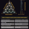 16×30W Triangle Retro Light